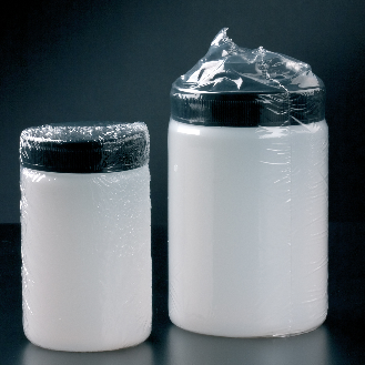 Vaso in polietilene a bocca larga 250 ml-Leggi tutto