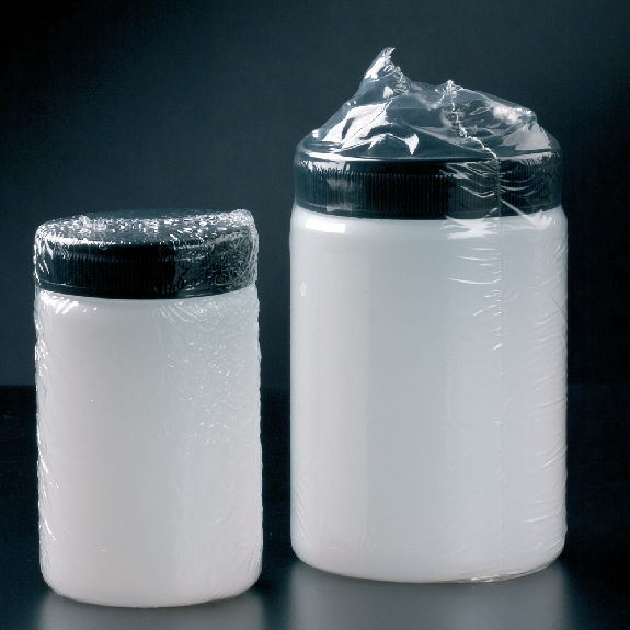 Vaso in polietilene a bocca larga 250 ml-Leggi tutto