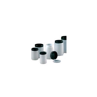 250ml Polyethylen-Topf mit weitem Mund und Schraubverschluss und Deckel-Beschreibung lesen