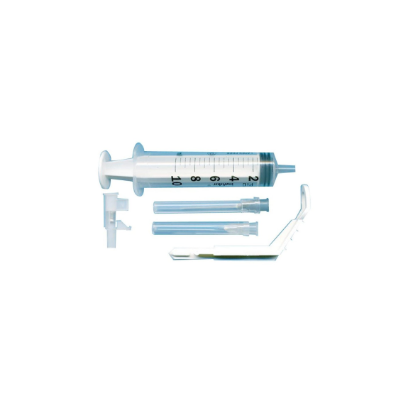 Kit completo di mesoterapia DHN con aghi da 0,3x6 30G - Confezione blister sterile di 100 unità di TECHDENT-Leggi tutto