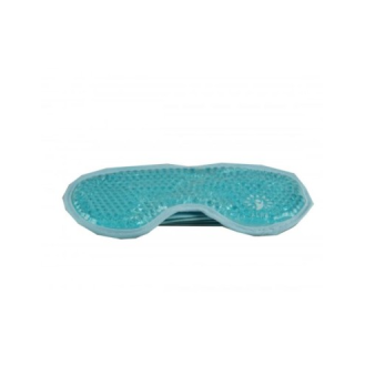 Masque pour les yeux avec perles de gel froid/chaud bleu premium-Lire la description