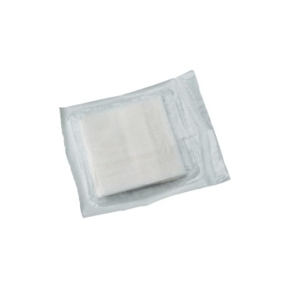 GASPUNT Sterile Gaze 17 Fäden 45x45cm, 4 Schichten, Packung mit 4 Einheiten-Beschreibung lesen