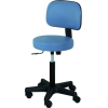 TABURETE GIRATORIO CON RUEDAS Y RESPALDO BASE PLASTICO H159-COLOR ESTANDAR NEGR TABURETE GIRATORIO CON RUEDAS Y RESPALDO BASE PLASTICO H159-COLOR ESTANDAR NEGR
