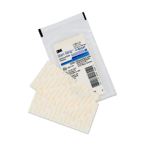 Cierres cutáneos adhesivos 3M Steri-Strip - 12x100mm, Paquete de 300-Leer más