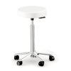 WEISSER HOCKER GROSSER DURCHMESSER