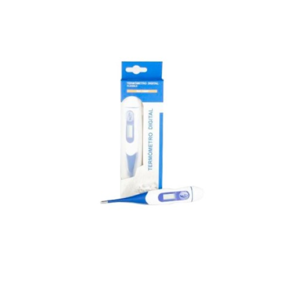 Flexible Digital Thermometer with Fever Warning and Protective Case-Lire la description
