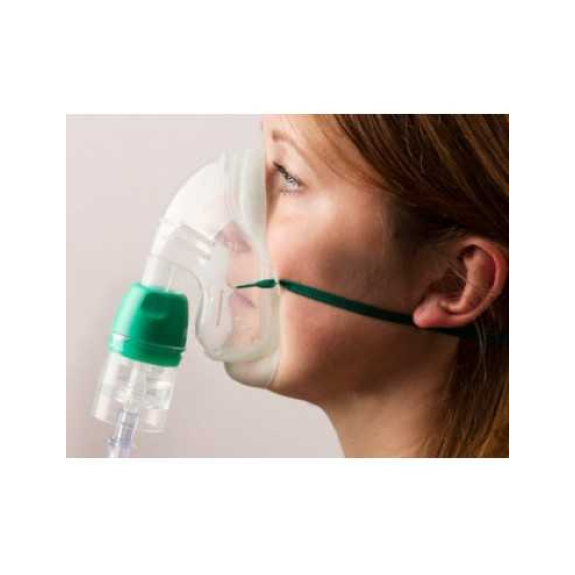 Mascarilla de oxígeno con nebulizador para adulto-Leer más