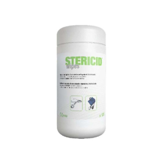 Salviette disinfettanti Stericid - Confezione da 120 unità-Leggi tutto