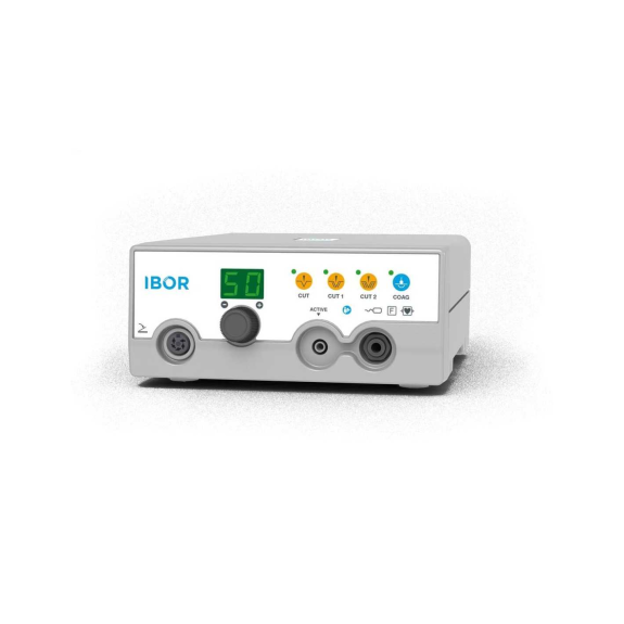 MONOPOLARES ELEKTROCHIRURGIEGERÄT IBOR50-Beschreibung lesen