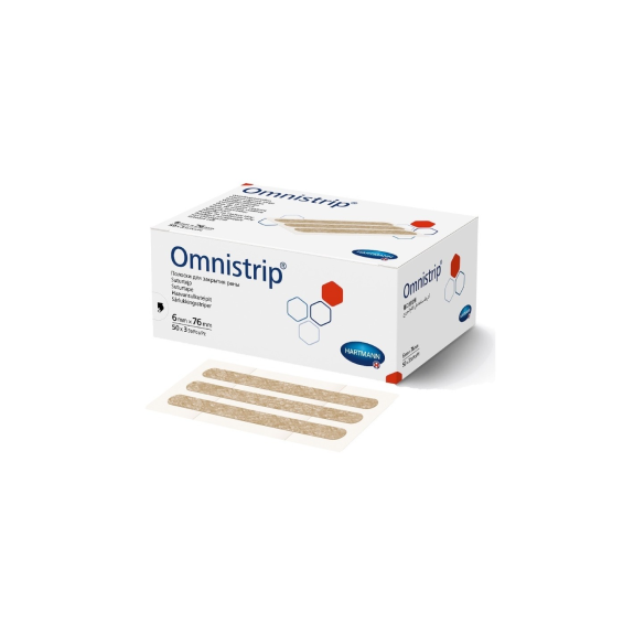 OMNISTRIP NÄHSTREIFEN 6X76MM 50 Streifen X 3 STK-Beschreibung lesen