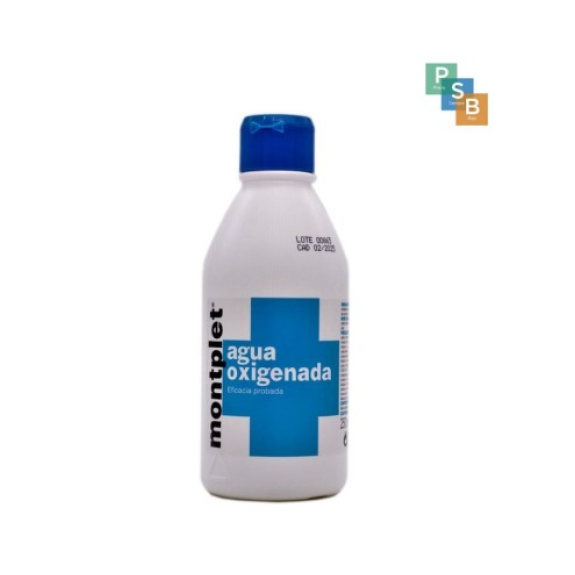 AGUA OXIGENADA MONTPLET 4.9 % 500cc