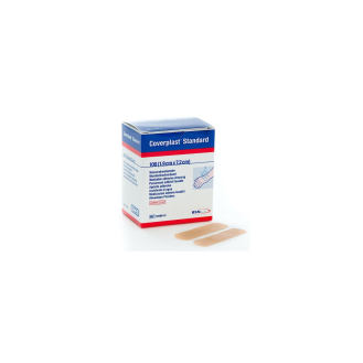 Cerotti rettangolari Coverplast STD scatola 100 19x72-Leggi tutto