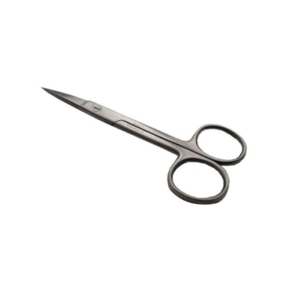 Ciseaux 14 cm pointus/ronds droits Ciseaux 14 cm pointus/ronds droits-Lire la description