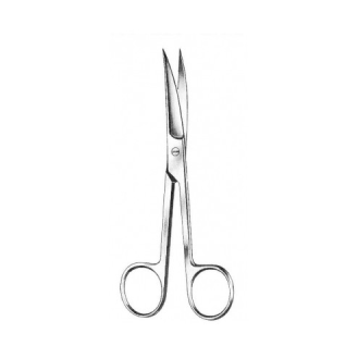 Ciseaux pointus et courbés TALEXCO de 14cm pour une coupe précise-Lire la description