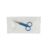UNITEX HARTMANN MediSet Forbici per cuticole sterili monouso con manico blu da 11 cm