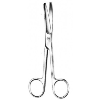 CISEAUX 14 CM BOUTS RONDS/CURVILIGNES-Lire la description