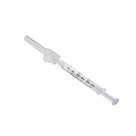 SERINGUE POUR GAZOMÉTRIE WESTMED 3 ML AVEC AIGUILLE 22G X 1"-Lire la description