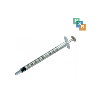 JERINGA 1 ML. S/AGUJA ESC.INSULINA U-100. CAJA 120-Leer más