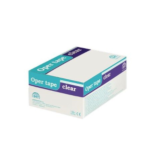 Nastro trasparente microforato IBER HOSPITEX Oper Clear - Film microforato trasparente per una facile manipolazione e adesione flessibile (24 pezzi)-Leggi tutto