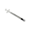 Siringa 1 ml a tre corpi con Luer Lock
