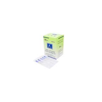 Sterile Akupunkturnadeln mit Führungsröhrchen, chirurgischer Edelstahl, Einweg, Packung mit 100/200-Beschreibung lesen