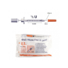 SERINGUE 0,3 ML. MICROFINE INSULINE AIGUILLE 30G U-100 SACHET 10 PCS
