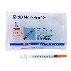 SPRITZE 1 ML. MICROFINE INSULIN NADEL 29G U-100 BEUTEL 10 STK