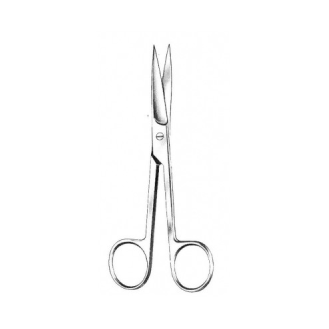 CISEAUX 14 CM POINTUS/POINTUS DROITS-Lire la description