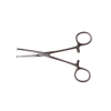 Pinzas de Kocher rectas Fleming de 14 cm con dientes 2:1