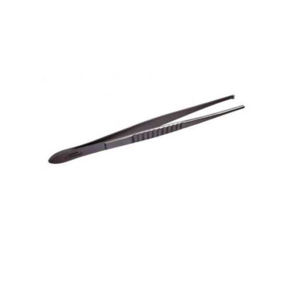Pince de dissection droite TALEXCO de 13 cm avec dents, acier inoxydable japonais-Lire la description