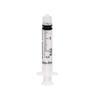 Boîte de 100 seringues Luer Lock Omnifix-F de 2 ml de Braun Medical-Lire la description