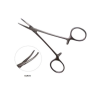 Pinzas para mosquitos de acero inoxidable de 13 cm con punta curva