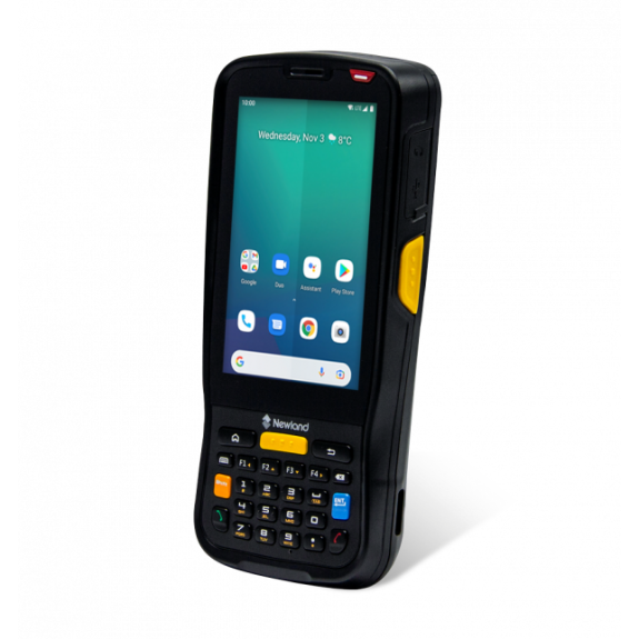 Mobiler Android-Computer mit 2D-Scanner-Beschreibung lesen