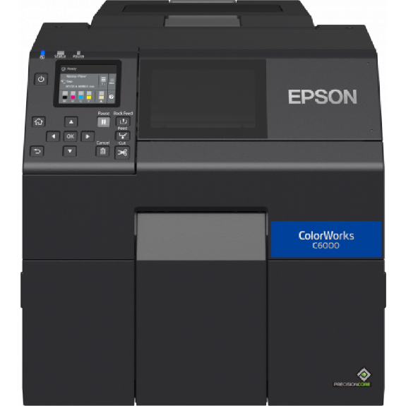 Impresora de etiquetas en color EPSON C31CH76102MK-Leer más