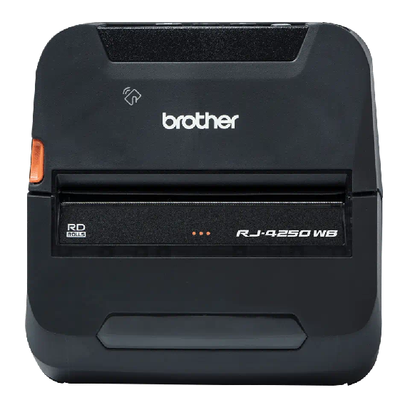 Impresora de etiquetas móvil RJ4250WBZ1-Leer más