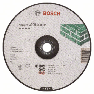 Bosch Trennscheibe gekrpft Expert for Stone C 24 R BF, 230 mm, 3,0 mm-Beschreibung lesen