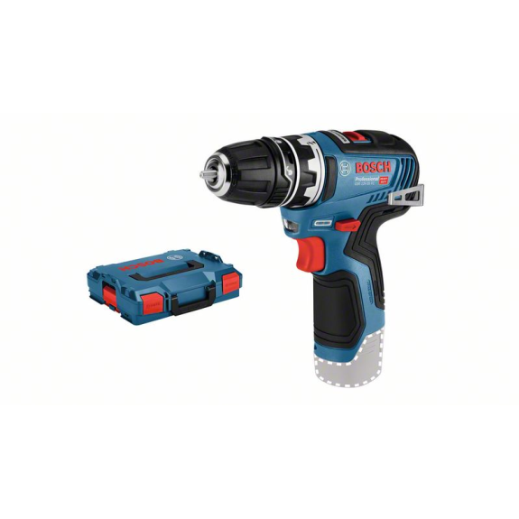 Bosch Akku-Bohrschrauber GSR 12V-35 FC, Solo Version, 1 Aufsatz, L-BOXX-Beschreibung lesen