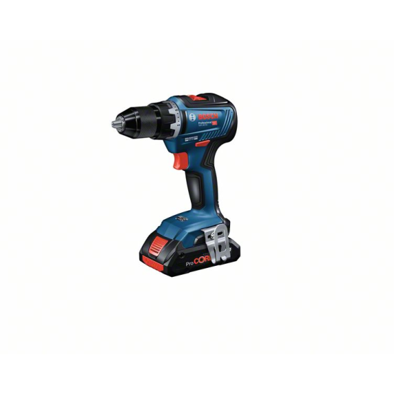 Bosch Akku-Bohrschrauber GSR 18V-55, 2 x Akku GBA 18V 5.0Ah, L-Case Pick & Click-Beschreibung lesen