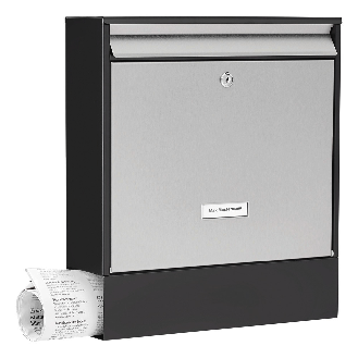 Burg-W Briefkasten Black & Steel Oxford-Set 68770 B+S-Beschreibung lesen