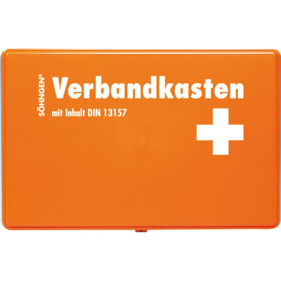 Söhngen Verbandkasten KIEL orangeDIN 13157-Beschreibung lesen