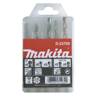 Makita Universal-Bohrer-Set-Beschreibung lesen