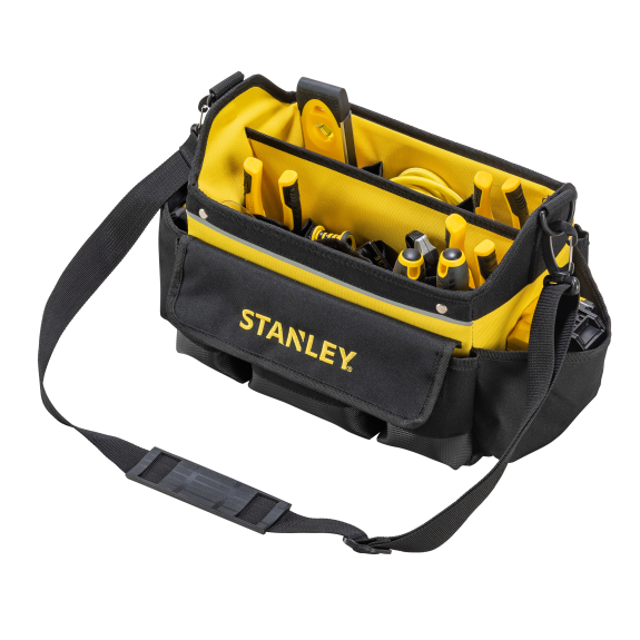 Stanley Werkzeugtasche , Offenes Design Stanley Werkzeugtasche , Offenes Design-Beschreibung lesen