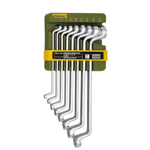 Proxxon SlimLine Doppel-Ringschlsselsatz von 6 x 7 bis 20 x 22 mm (8-teilig)-Beschreibung lesen