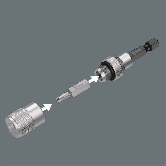 Wera 896/4/1 SB Bit-Abstandhalter Trockenbau, 1/4&quot; x 50 mm-Beschreibung lesen