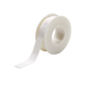 Nastro in Tessuto Bianco Naturplast - Livello di Adesione Elevato - 2,5cm x 5m - Ipoallergenico - Bordo a Zigzag - Facile da Strappare - BIMEDICA-Leggi tutto
