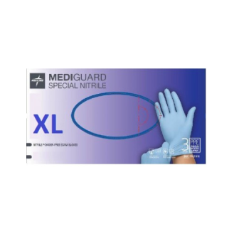 Guante Nitrilo Blue sin polvo Talla XL. Caja 180 Unidades.-Leer más