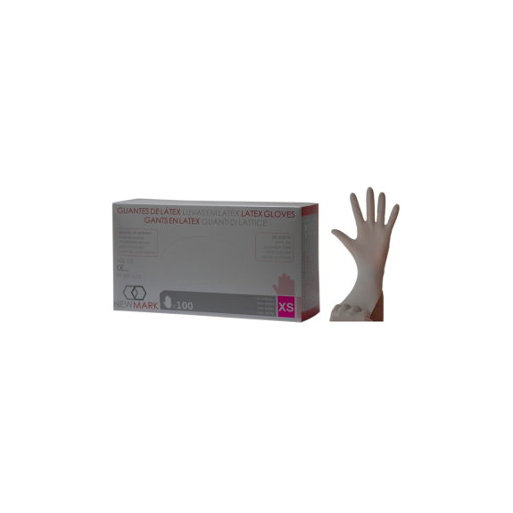 GUANTE DE LATEX SIN POLVO T-XP CAJA 100 UNIDADES-Leer más