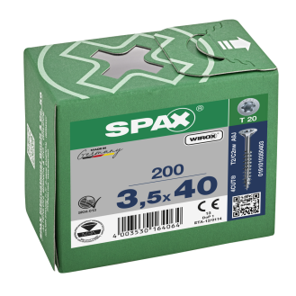 SPAX SeKo T-STAR+ 3,5x 40/23 Wirox KP-Beschreibung lesen