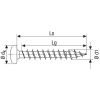 SPAX Halbrundkopf T-Star Plus T20 Vollgewinde WIROX 5x50mm (200)