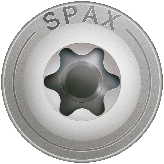 SPAX Tellerkopf T-Star Plus T40 Vollgewinde A2 4CUT 8x50mm (50)-Beschreibung lesen